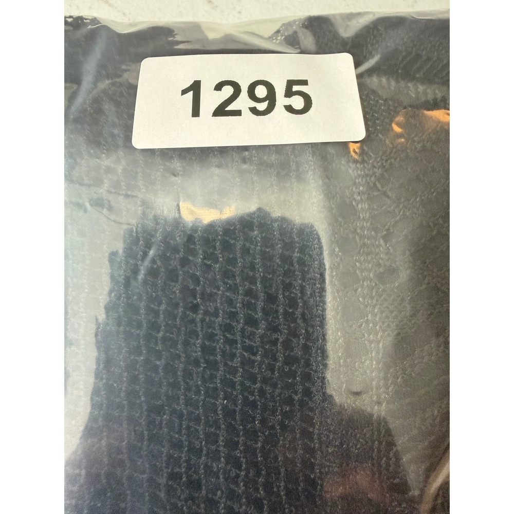 Catherines Black Mesh Lace Overlay V-Neck Top Plus Size 1X 18/20W NEW - Picture 12 of 12